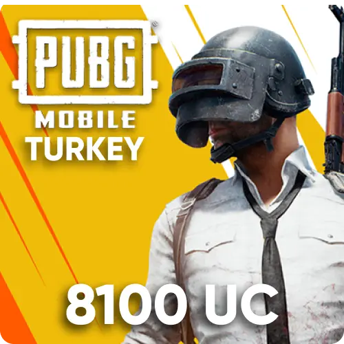 PUBG Mobile 8100 UC TR